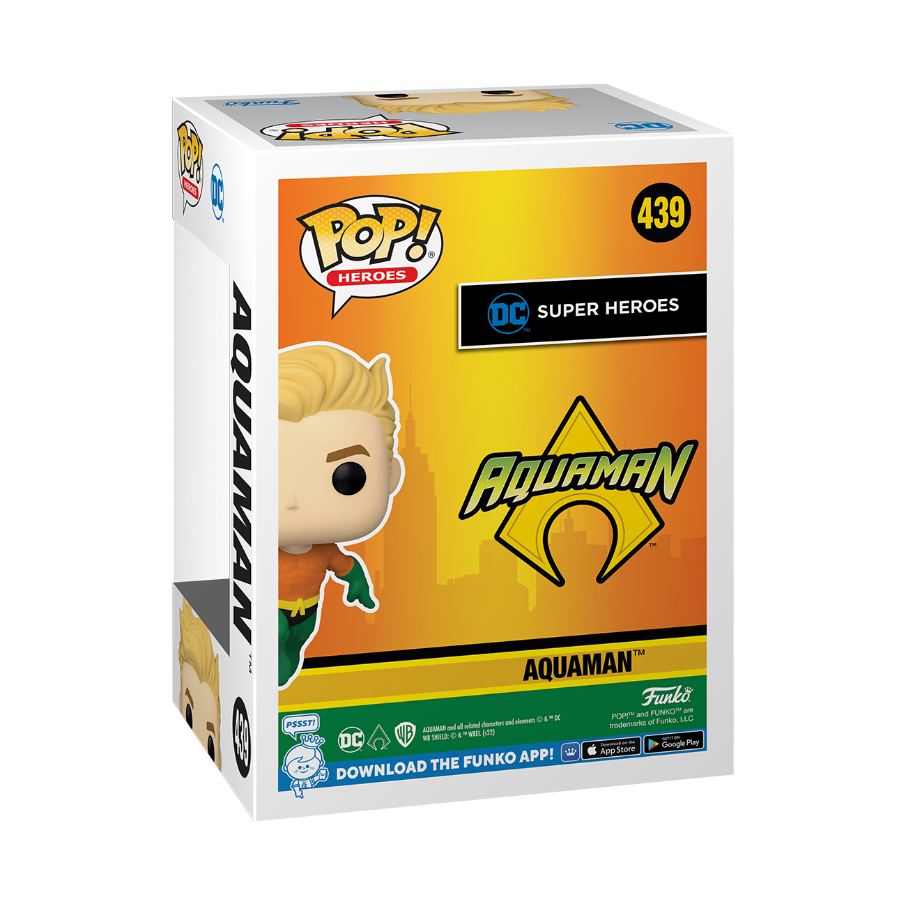 DC - Aquaman NYCC 2022 Fall Convention Exclusive Pop! Vinyl