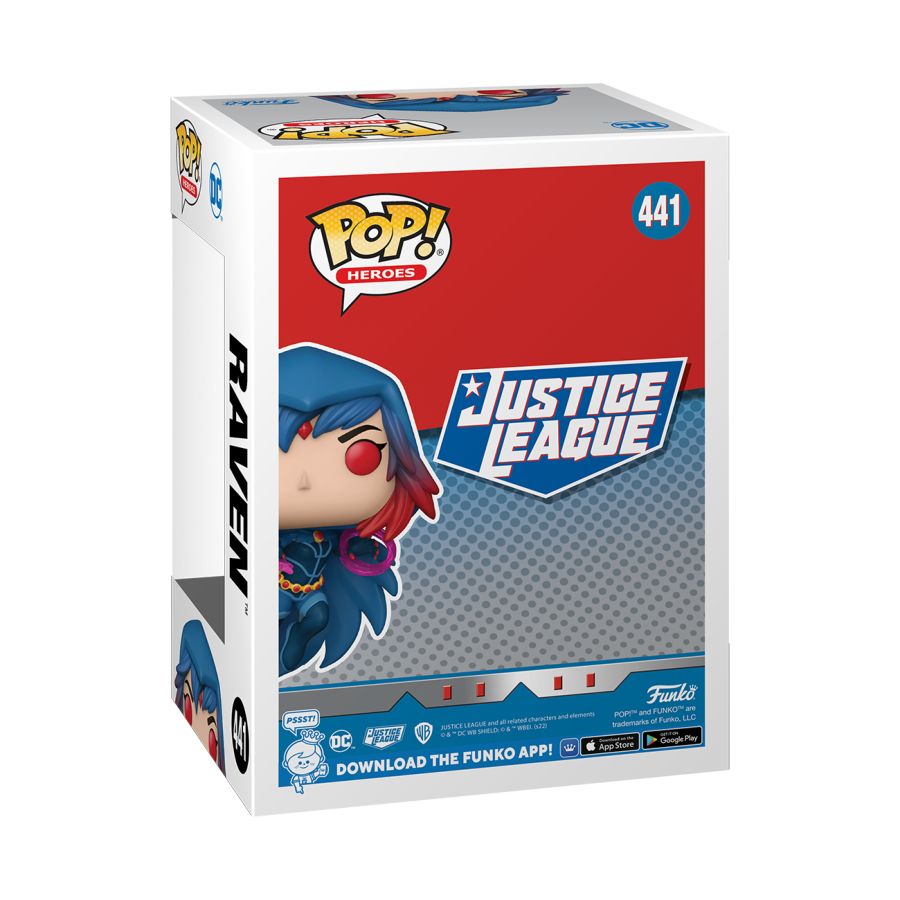 Justice League - Raven Funko Winter Convention 2022 Exclusive Pop! Vinyl