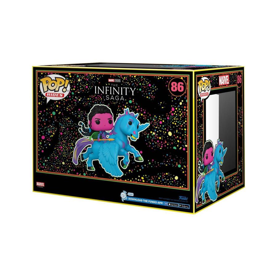 Marvel Comics - Valkyrie Black Light US Exclusive Pop! Ride