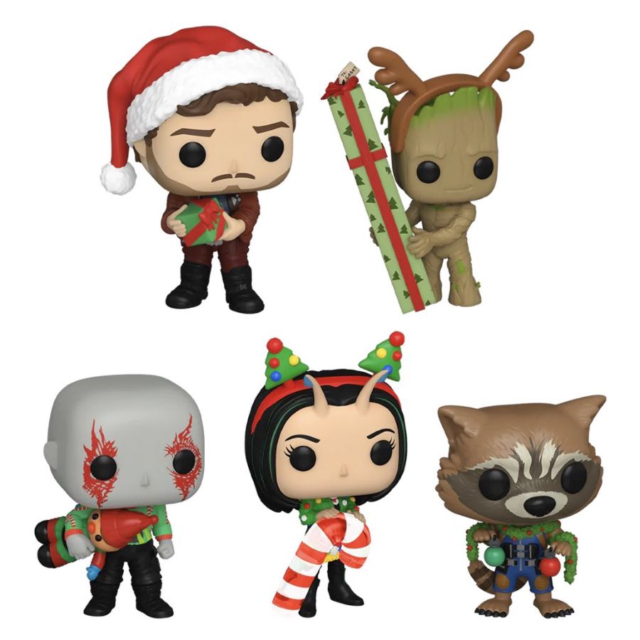 Guardians of the Galaxy Holiday Special - US Exclusive Pop! Vinyl 5-Pack