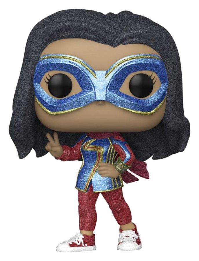 Ms Marvel (TV) - Ms. Marvel Diamond Glitter US Exclusive Pop! Vinyl