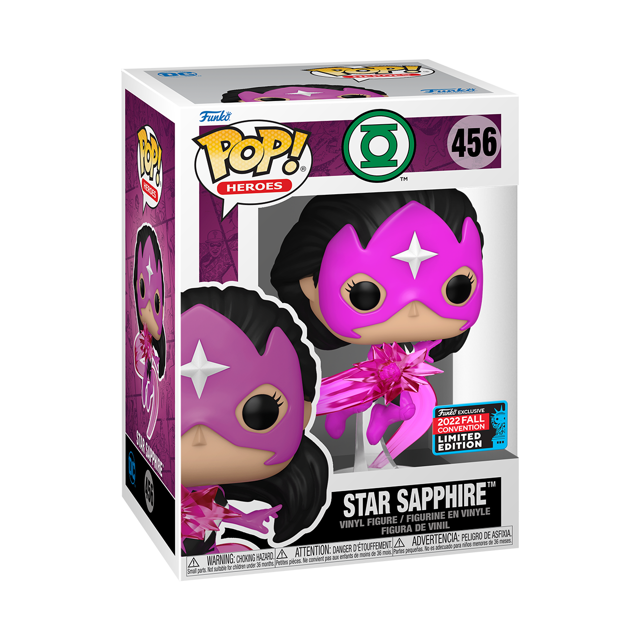 DC - Green Lantern - Star Sapphire NYCC 2022 Fall Convention Exclusive Pop! Vinyl