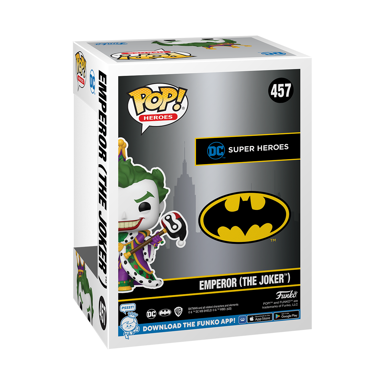 Batman  - Emperor Joker 2022 NYCC Fall Convention Exclusive Pop! Vinyl #457