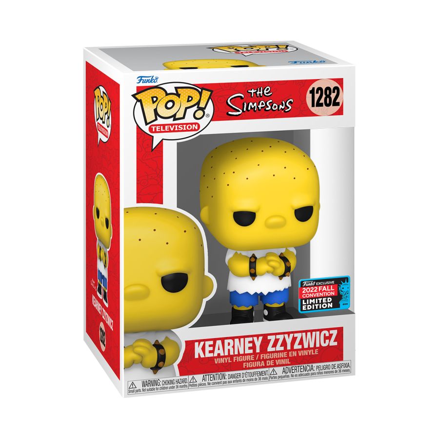 Simpsons - Kearney Zzyzwicz NYCC 2022 US Exclusive Pop! Vinyl