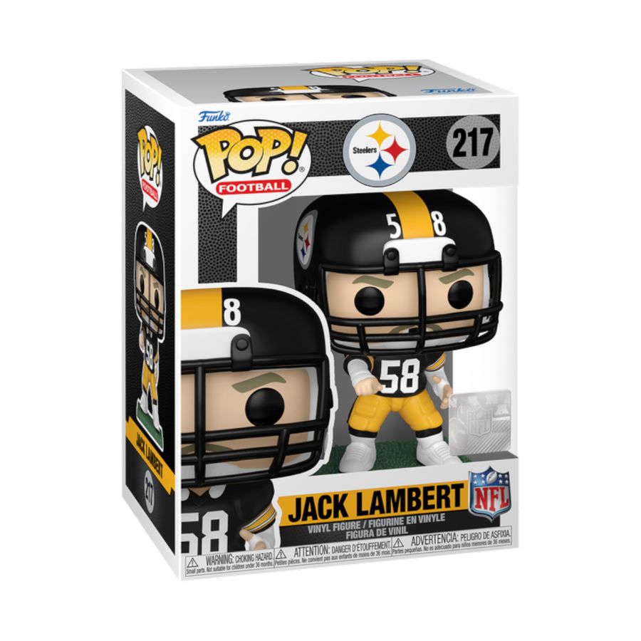 NFL: Legends - Jack Lambert (Steelers) Pop! Vinyl