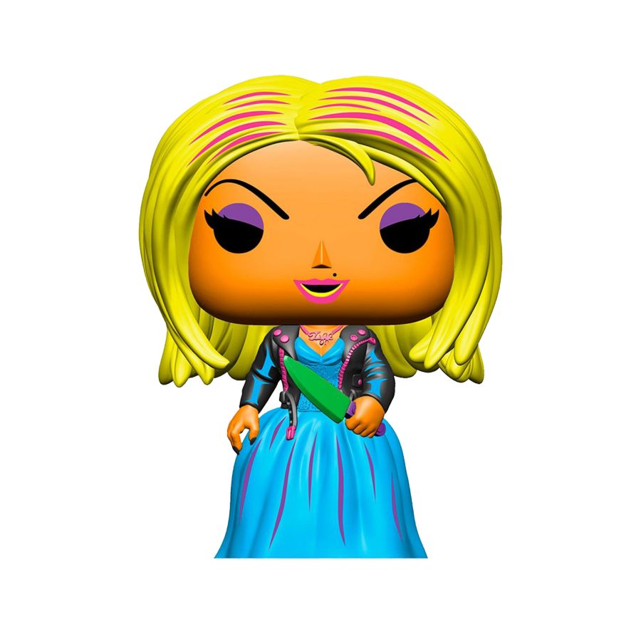 Child's Play 4: Bride of Chucky - Chucky & Tiffany Black Light US Exclusive Pop! 2-Pack