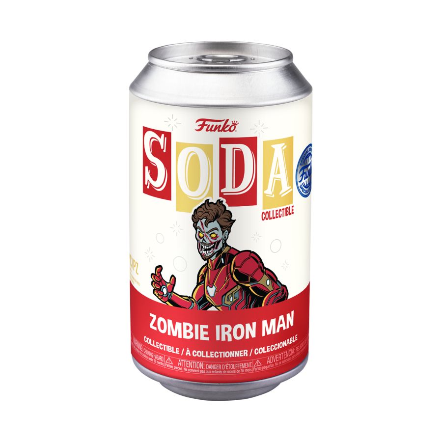 What If - Zombie Iron Man US Exclusive Vinyl Soda