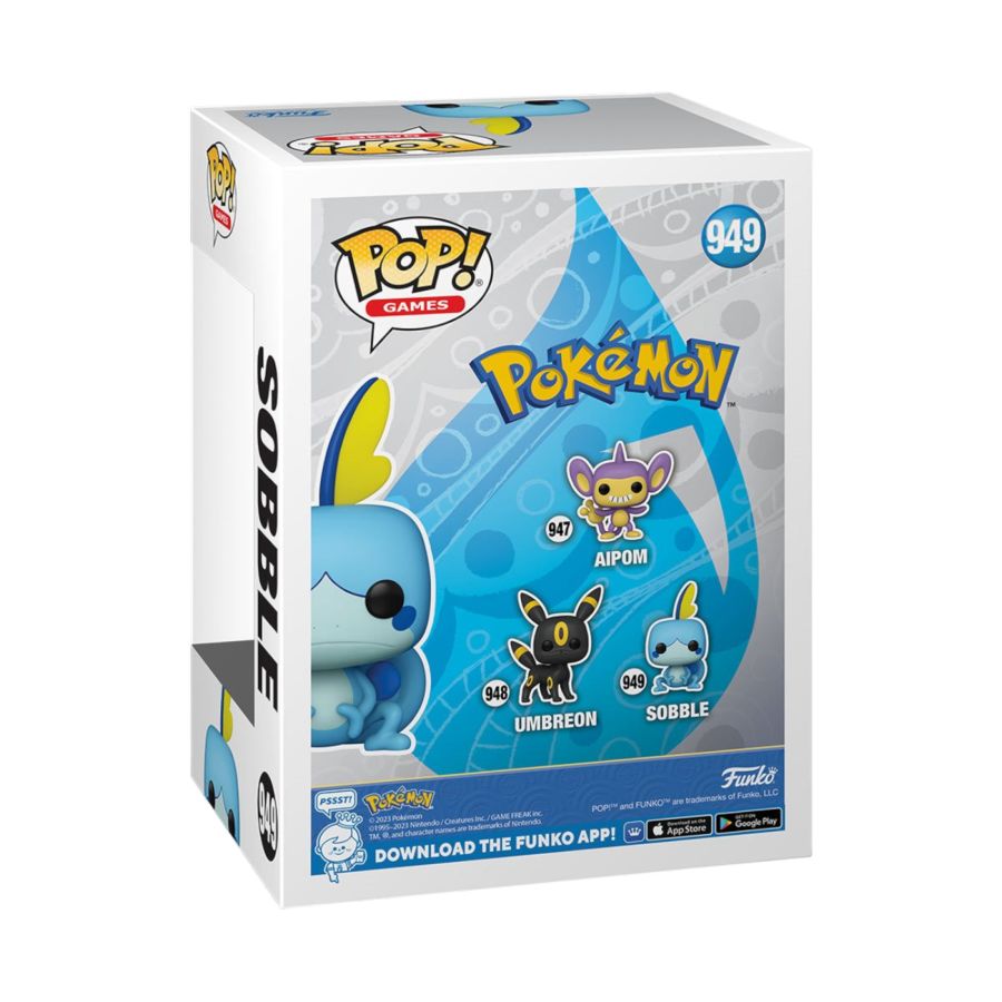 Pokemon - Sobble Pop! Vinyl