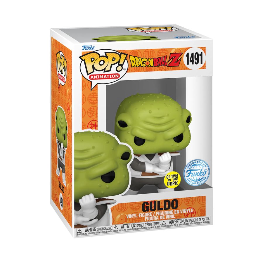 Dragonball Z - Guldo US Exclusive Glow Pop! Vinyl