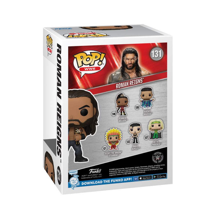 WWE - Roman Reigns with Belts Pop! Vinyl