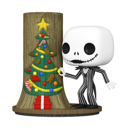 The Nightmare Before Christmas - Jack with Christmas Town Door 30th Anniversary Pop! Deluxe