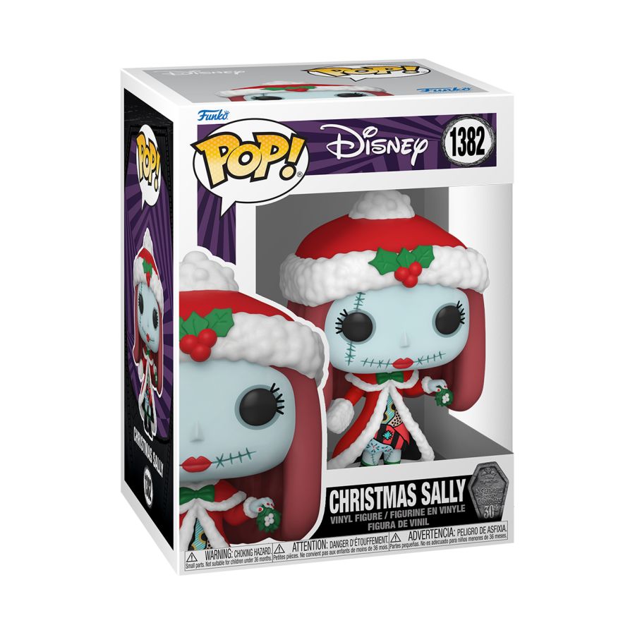The Nightmare Before Christmas 30th Anniversary - Christmas Sally Pop! Vinyl