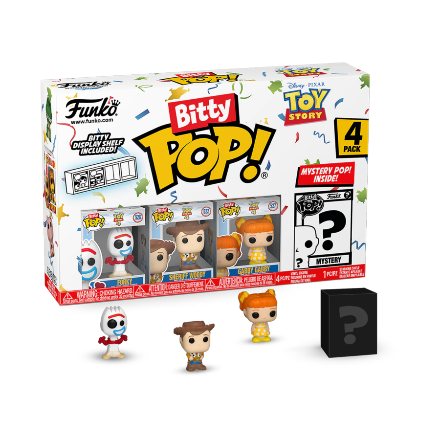 Toy Story - Forky Bitty Pop! 4-Pack