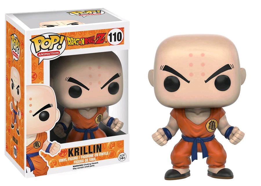 Krillin - Dragon Ball Z Pop! Vinyl #110 - Ozzie Collectables