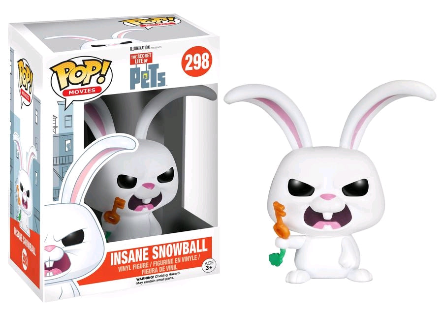 Secret Life Of Pets - Insane Snowball US Exclusive Pop! Vinyl - Ozzie Collectables