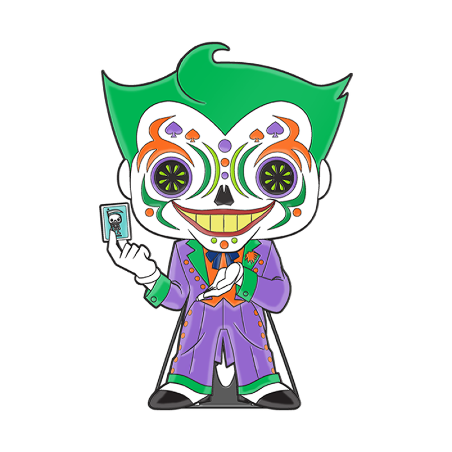 DC Comics - Joker (Day of the Dead) 6" Pop! Pin