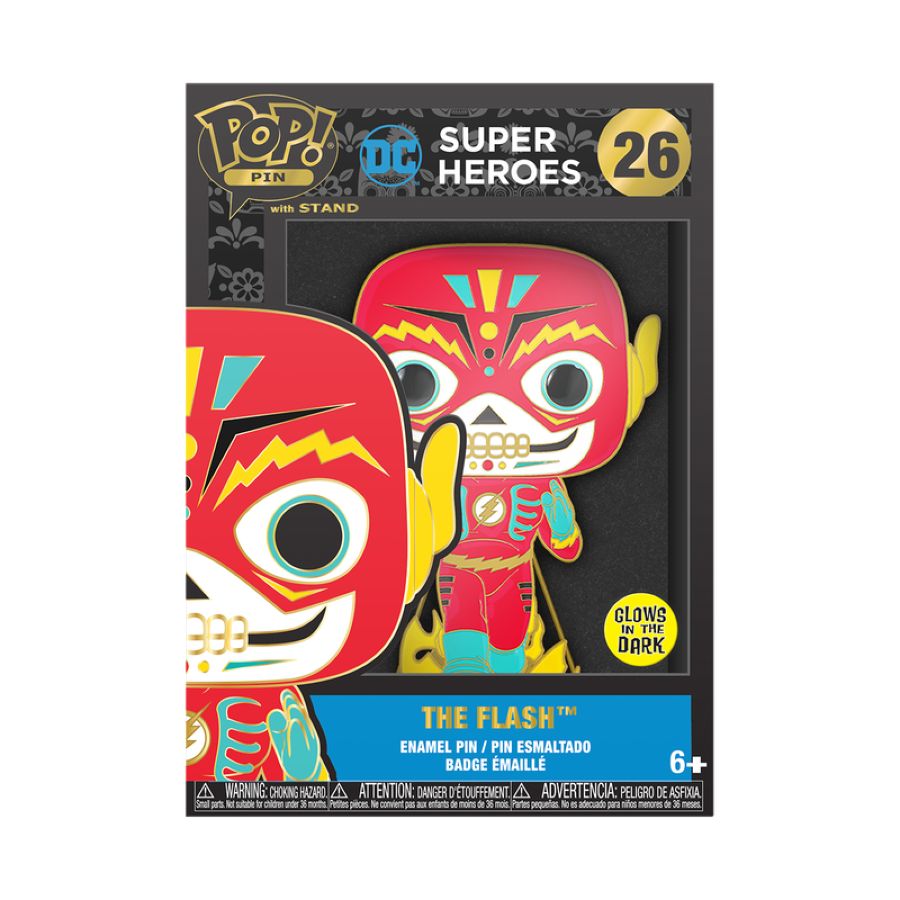DC Comics - Flash (Day of the Dead) 6" Pop! Pin