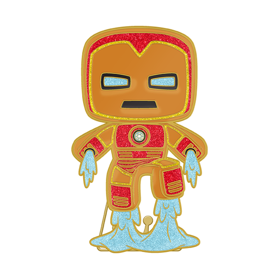 Marvel Comics - Iron Man Gingerbread Enamel Pop! Pin