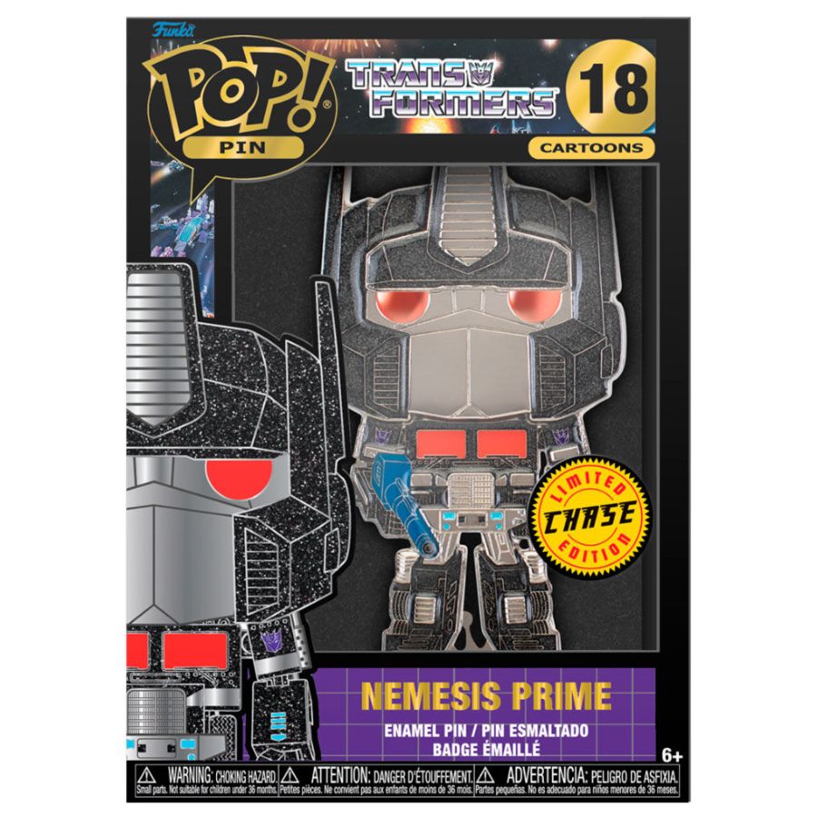 Transformers (TV) - Optimus Prime 4" Pop! Enamel Pin