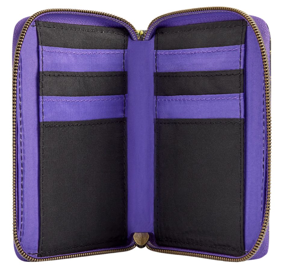 The Nightmare Before Christmas - Blacklight Zip Around Wallet