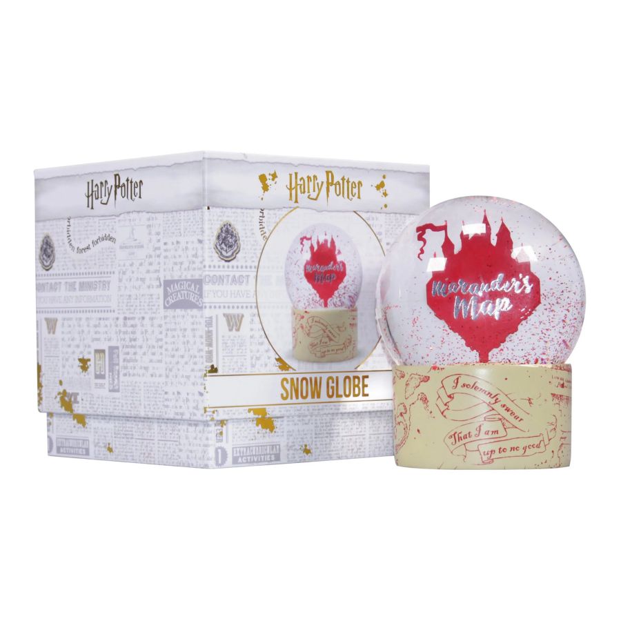 Harry Potter - Marauders Map 65mm Snow Globe