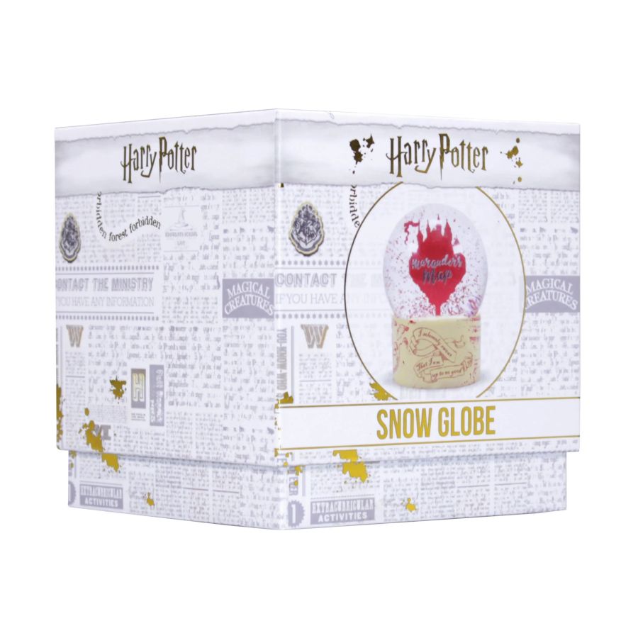 Harry Potter - Marauders Map 65mm Snow Globe