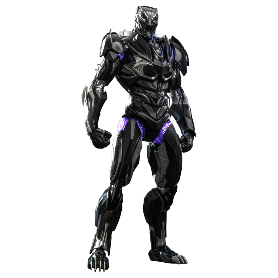 Avengers: Mech Strike - Black Panther Diecast 1:6 Scale Action Figure