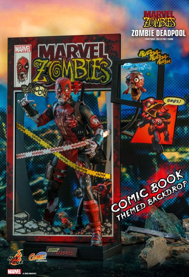 Marvel Zombies - Deadpool 1:6 Scale 12" Action Figure