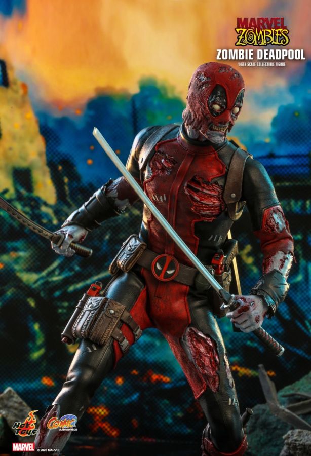 Marvel Zombies - Deadpool 1:6 Scale 12" Action Figure