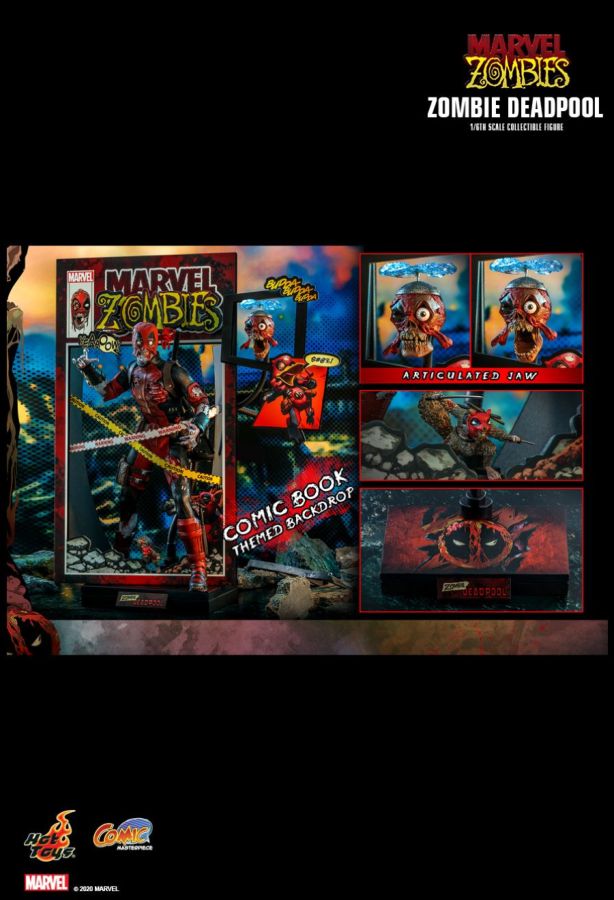 Marvel Zombies - Deadpool 1:6 Scale 12" Action Figure