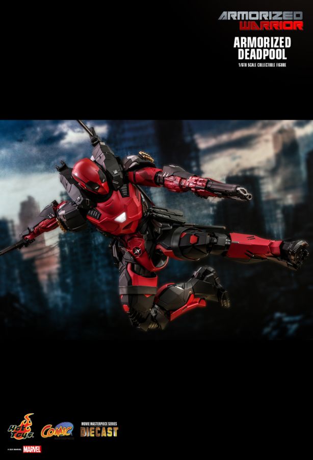Deadpool - Armorized Deadpool Diecast 1:6 Scale 12" Action Figure