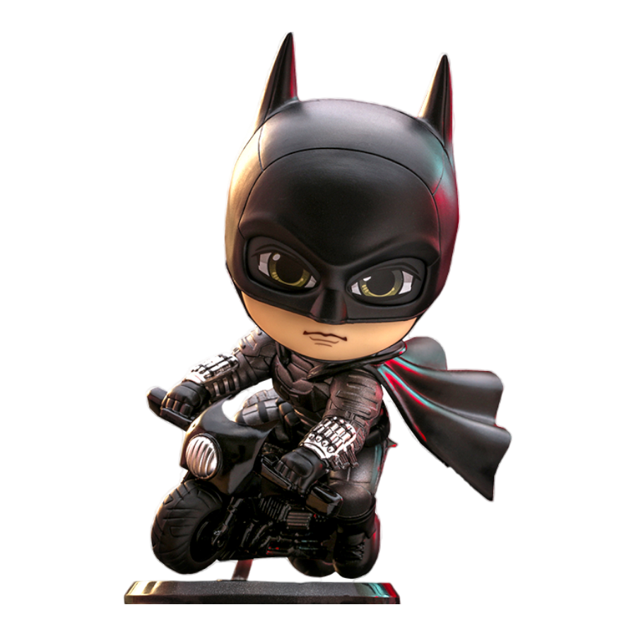 The Batman - Batman and Batcycle Cosbaby Set