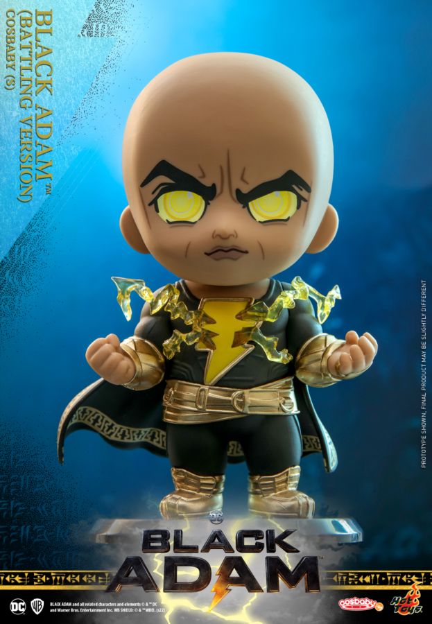 Black Adam (2022) - Black Adam UV Effect Cosbaby