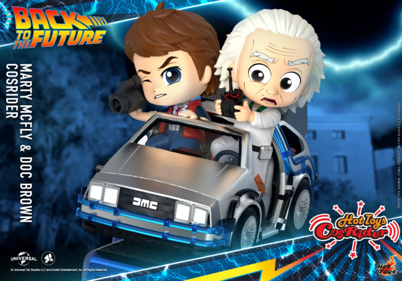 Back to the Future - Marty McFly & Doc Brown Cosrider