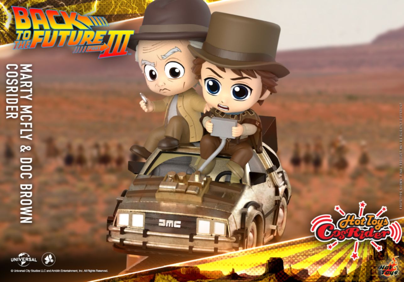 Back to the Future Part III - Marty McFly & Doc Brown Cosrider
