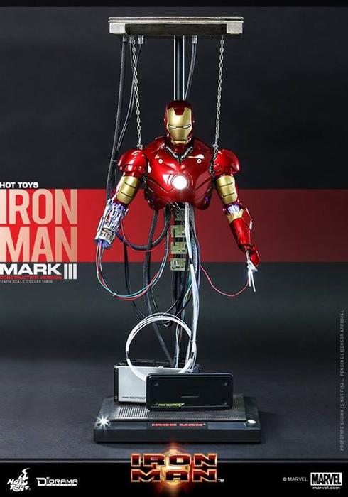 Iron Man (2008) - Mark III Construction Version 1:6 Scale