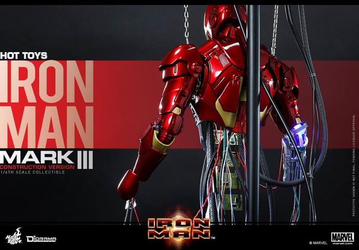 Iron Man (2008) - Mark III Construction Version 1:6 Scale