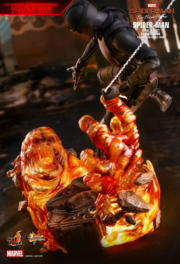 Spider-Man: Far From Home - Stealth Suit Deluxe 12" 1:6 Scale Action Figure - Ozzie Collectables