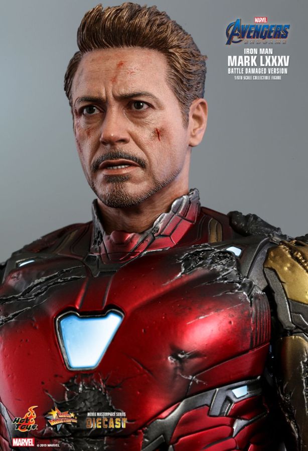 Avengers 4: Endgame - Iron Man Mark LXXXV Diecast 1:6 Scale 12" Action Figure - Ozzie Collectables