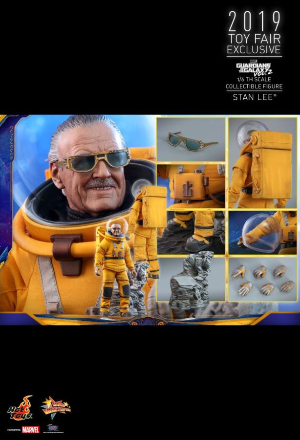 Guardians of the Galaxy: Vol. 2 - Stan Lee 1:6 Scale 12" Action Figure Exclusive - Ozzie Collectables