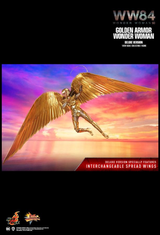 Wonder Woman 2: WW84 - Golden Armor Deluxe 1:6 Scale 12" Action Figure