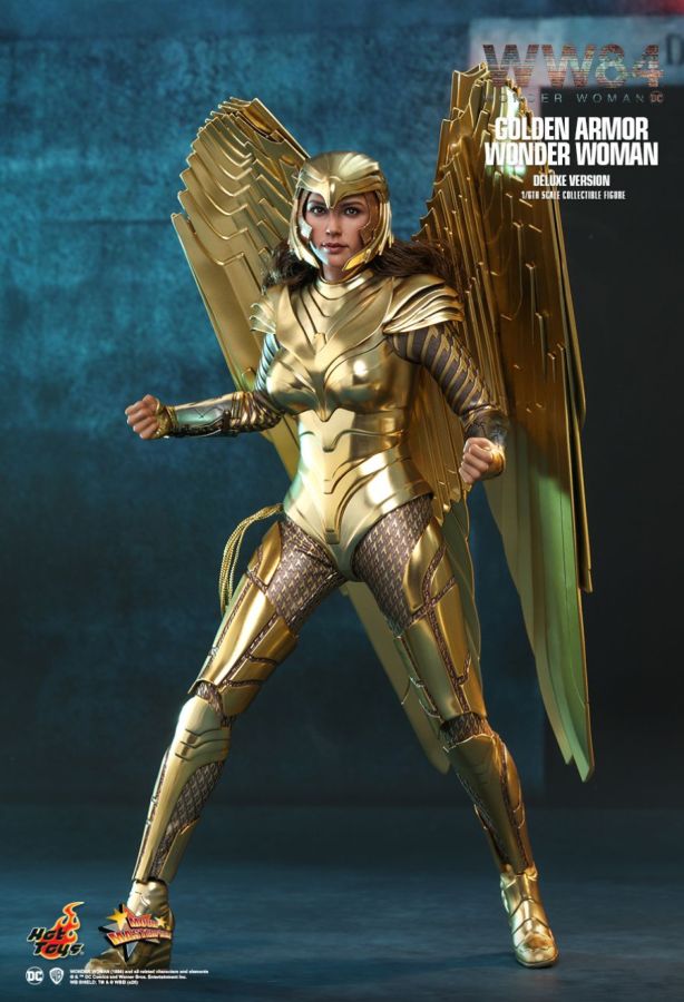 Wonder Woman 2: WW84 - Golden Armor Deluxe 1:6 Scale 12" Action Figure