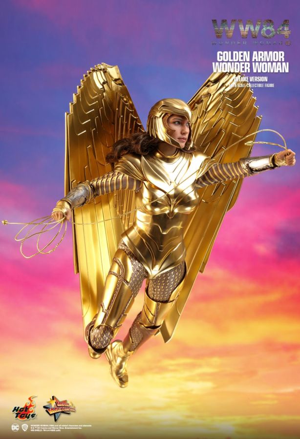 Wonder Woman 2: WW84 - Golden Armor Deluxe 1:6 Scale 12" Action Figure