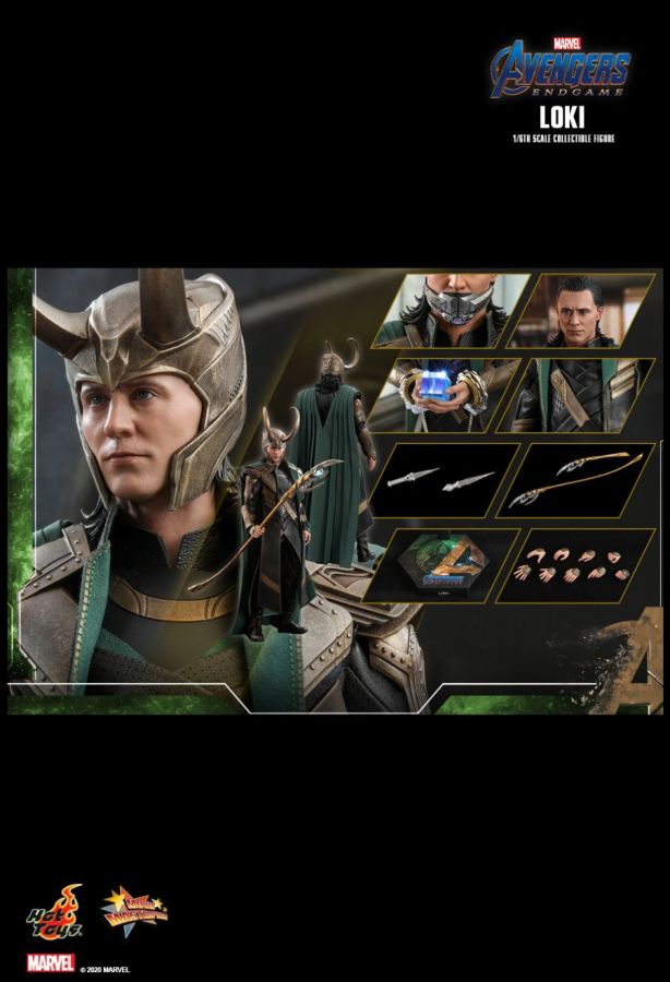 Avengers 4: Endgame - Loki 1:6 Scale 12" Action Figure - Ozzie Collectables