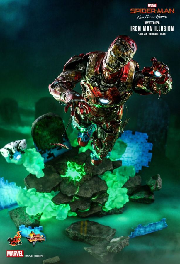 Spiderman: Far From Home - Mysterio's Iron Man Illusion 1:6 Scale 12" Action Figure - Ozzie Collectables