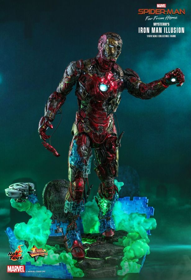Spiderman: Far From Home - Mysterio's Iron Man Illusion 1:6 Scale 12" Action Figure - Ozzie Collectables