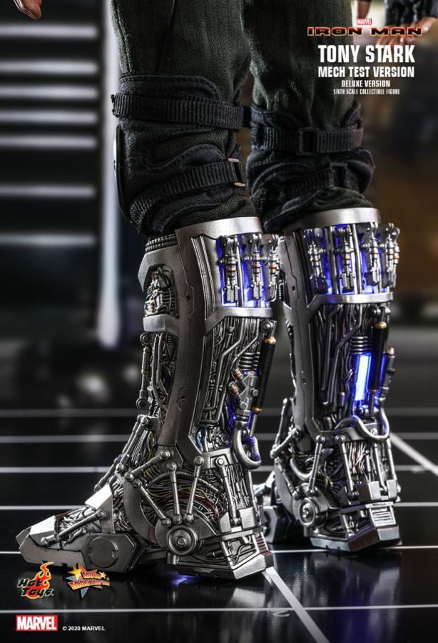 Iron Man - Tony Stark Mech Test Deluxe 1:6 Scale 12" Action Figure - Ozzie Collectables