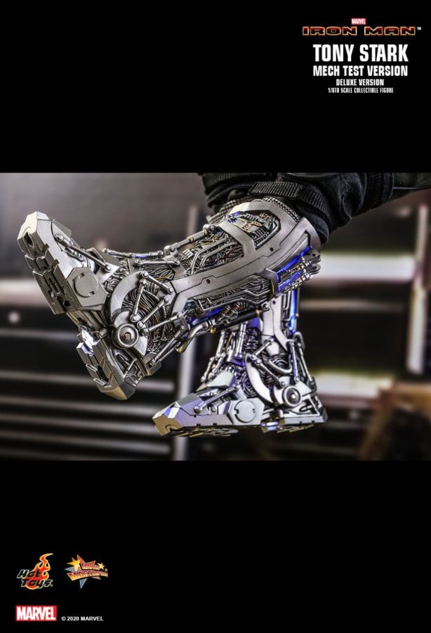 Iron Man - Tony Stark Mech Test Deluxe 1:6 Scale 12" Action Figure - Ozzie Collectables