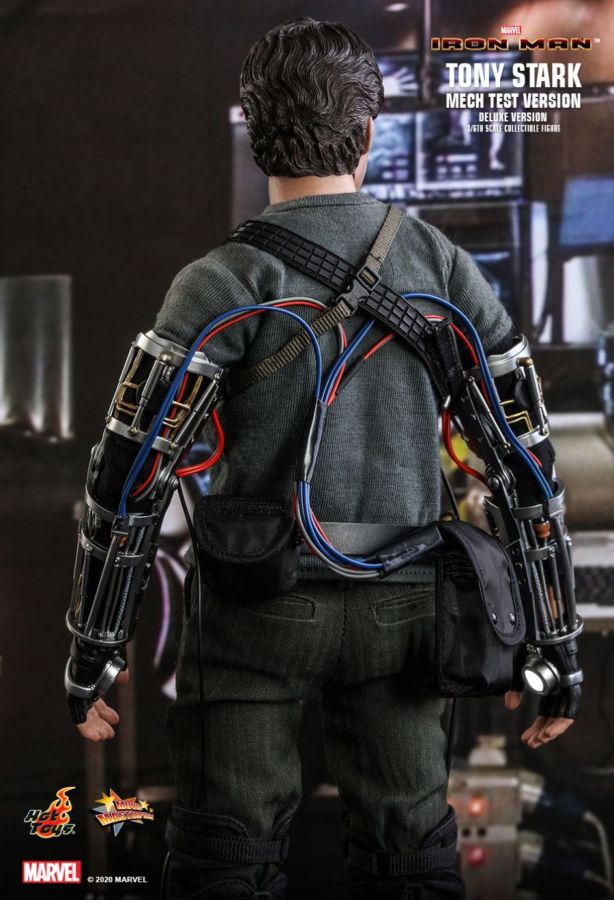 Iron Man - Tony Stark Mech Test Deluxe 1:6 Scale 12" Action Figure - Ozzie Collectables