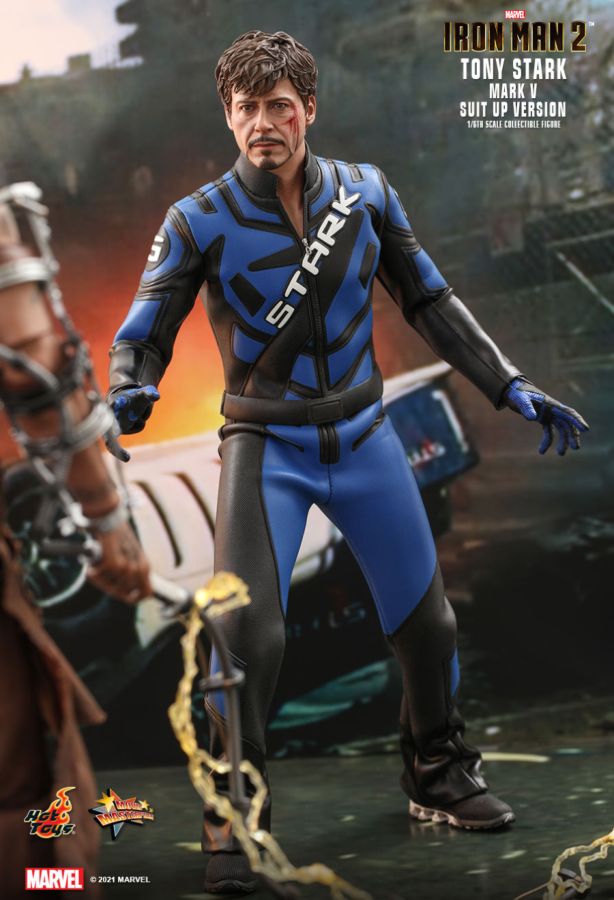 Iron Man 2 - Tony Stark Mark V Suit Up 1:6 Scale 12" Action Figure